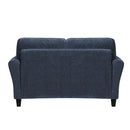  Manufacturer Color_Blue -- Ellery 9209NFNV-2 Love Seat IMAGE 3