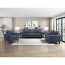  Manufacturer Color_Blue -- Ellery 9209NFNV-2 Love Seat IMAGE 6