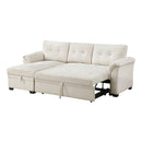  Homelegance Elara 8477BEG*SC 2 pc Reversible Sectional with Pull-out Bed, Reversible Chaise and Hidden Storage IMAGE 16