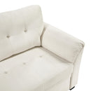  Homelegance Elara 8477BEG*SC 2 pc Reversible Sectional with Pull-out Bed, Reversible Chaise and Hidden Storage IMAGE 20
