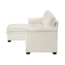  Homelegance Elara 8477BEG*SC 2 pc Reversible Sectional with Pull-out Bed, Reversible Chaise and Hidden Storage IMAGE 8