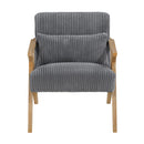  Homelegance 1172GY-1 Accent Chair IMAGE 1