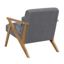  Homelegance 1172GY-1 Accent Chair IMAGE 4