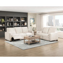  Homelegance Vera 8479BEG-3PW Power Double Reclining Sofa with USB Charging Ports IMAGE 9