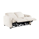  Homelegance Vera 8479BEG-2PW Power Double Reclining Love Seat with USB Charging Ports IMAGE 4