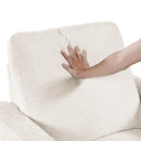  Homelegance Vera 8479BEG-2PW Power Double Reclining Love Seat with USB Charging Ports IMAGE 7
