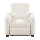  Homelegance Vera 8479BEG-1PW Power Reclining Chair with USB Charging Ports IMAGE 1