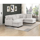  Homelegance Lawson 8470TPE*23LCRC 2 pc Sectional with Chaise IMAGE 13