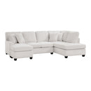  Homelegance Lawson 8470TPE*23LCRC 2 pc Sectional with Chaise IMAGE 1