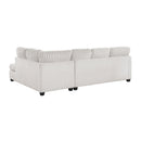  Homelegance Lawson 8470TPE*23LCRC 2 pc Sectional with Chaise IMAGE 4