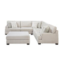  Homelegance Livia 8435BE*42L2R 4 pc Sectional with Ottoman IMAGE 2