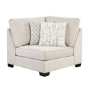  Homelegance Livia 8435BE*42L2R 4 pc Sectional with Ottoman IMAGE 5