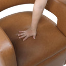  Manufacturer Color_Camel -- Sawyer 1123CAM-1 Swivel Chair IMAGE 7