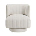  Manufacturer Color_Beige -- Joyce 1052BE-1 Swivel Chair IMAGE 1