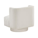  Manufacturer Color_Beige -- Joyce 1052BE-1 Swivel Chair IMAGE 4