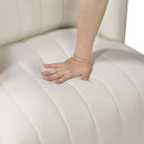  Manufacturer Color_Beige -- Joyce 1052BE-1 Swivel Chair IMAGE 7