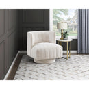  Manufacturer Color_Beige -- Joyce 1052BE-1 Swivel Chair IMAGE 8