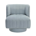  Manufacturer Color_Aqua blue -- Joyce 1052AQ-1 Swivel Chair IMAGE 1