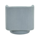  Manufacturer Color_Aqua blue -- Joyce 1052AQ-1 Swivel Chair IMAGE 5