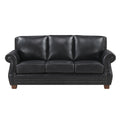  Manufacturer Color_Black -- Remington 8448BLK-3 Sofa IMAGE 1