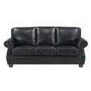  Manufacturer Color_Black -- Remington 8448BLK-3 Sofa IMAGE 1