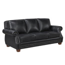  Manufacturer Color_Black -- Remington 8448BLK-3 Sofa IMAGE 2