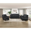  Manufacturer Color_Black -- Remington 8448BLK-3 Sofa IMAGE 7