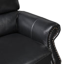  Manufacturer Color_Black -- Remington 8448BLK-1PB Push Back Reclining Chair IMAGE 10