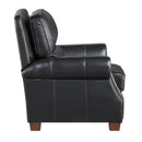  Manufacturer Color_Black -- Remington 8448BLK-1PB Push Back Reclining Chair IMAGE 3