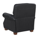  Manufacturer Color_Black -- Remington 8448BLK-1PB Push Back Reclining Chair IMAGE 4