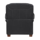  Manufacturer Color_Black -- Remington 8448BLK-1PB Push Back Reclining Chair IMAGE 5