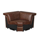  Homelegance Sutton 9790BRW*6LRRRPWH 6 pc Modular Power Reclining Sectional with Power Headrests and Charging Ports IMAGE 16