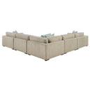 Homelegance Mila 9535PT*51L1R 5 pc Sectional IMAGE 3