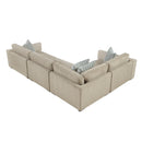  Homelegance Mila 9535PT*41L1R 4 pc Sectional IMAGE 4