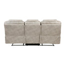  Manufacturer Color_Pewter -- Gainesville 8560PT-3 Double Reclining Sofa IMAGE 3