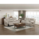  Manufacturer Color_Pewter -- Gainesville 8560PT-3 Double Reclining Sofa IMAGE 7