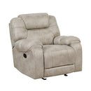  Manufacturer Color_Pewter -- Gainesville 8560PT-1 Glider Reclining Chair IMAGE 2