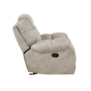  Manufacturer Color_Pewter -- Gainesville 8560PT-1 Glider Reclining Chair IMAGE 3