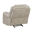  Manufacturer Color_Pewter -- Gainesville 8560PT-1 Glider Reclining Chair IMAGE 4