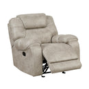  Manufacturer Color_Pewter -- Gainesville 8560PT-1 Glider Reclining Chair IMAGE 6