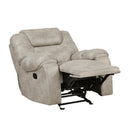  Manufacturer Color_Pewter -- Gainesville 8560PT-1 Glider Reclining Chair IMAGE 7
