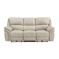  Manufacturer Color_Sand Motion Type_Power Recline -- Proctor 8517PWT-3PW Power Double Reclining Sofa IMAGE 1
