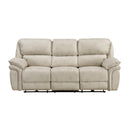  Manufacturer Color_Sand Motion Type_Power Recline -- Proctor 8517PWT-3PW Power Double Reclining Sofa IMAGE 1