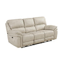  Manufacturer Color_Sand Motion Type_Power Recline -- Proctor 8517PWT-3PW Power Double Reclining Sofa IMAGE 2