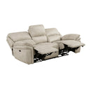  Manufacturer Color_Sand Motion Type_Power Recline -- Proctor 8517PWT-3PW Power Double Reclining Sofa IMAGE 4