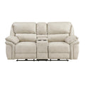  Manufacturer Color_Sand Motion Type_Power Recline -- Proctor 8517PWT-2PW Power Double Reclining Love Seat with Center Console IMAGE 1