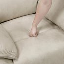  Manufacturer Color_Sand Motion Type_Power Recline -- Proctor 8517PWT-2PW Power Double Reclining Love Seat with Center Console IMAGE 7