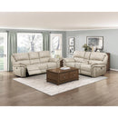  Manufacturer Color_Sand Motion Type_Power Recline -- Proctor 8517PWT-2PW Power Double Reclining Love Seat with Center Console IMAGE 8