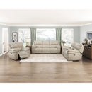  Manufacturer Color_Sand Motion Type_Power Recline -- Proctor 8517PWT-2PW Power Double Reclining Love Seat with Center Console IMAGE 9