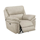  Manufacturer Color_Sand Motion Type_Power -- Proctor 8517PWT-1PW Power Reclining Chair IMAGE 6